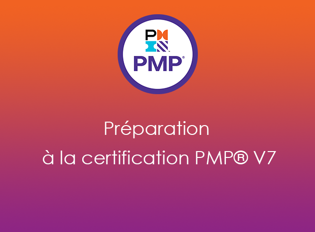 Préparation à la certification PMP® V7,project management institut