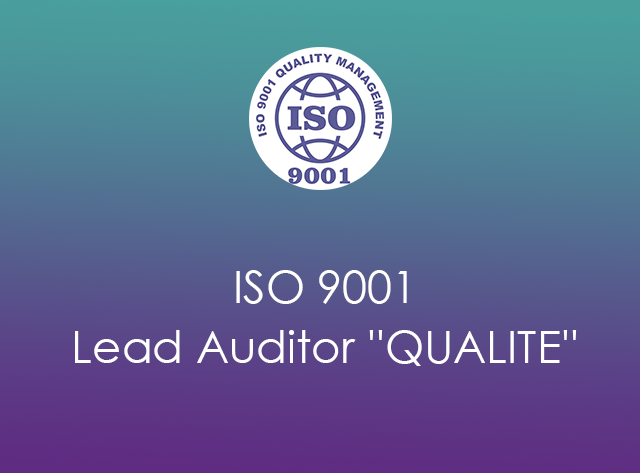 ISO   9001 lead auditor  ,la qualité